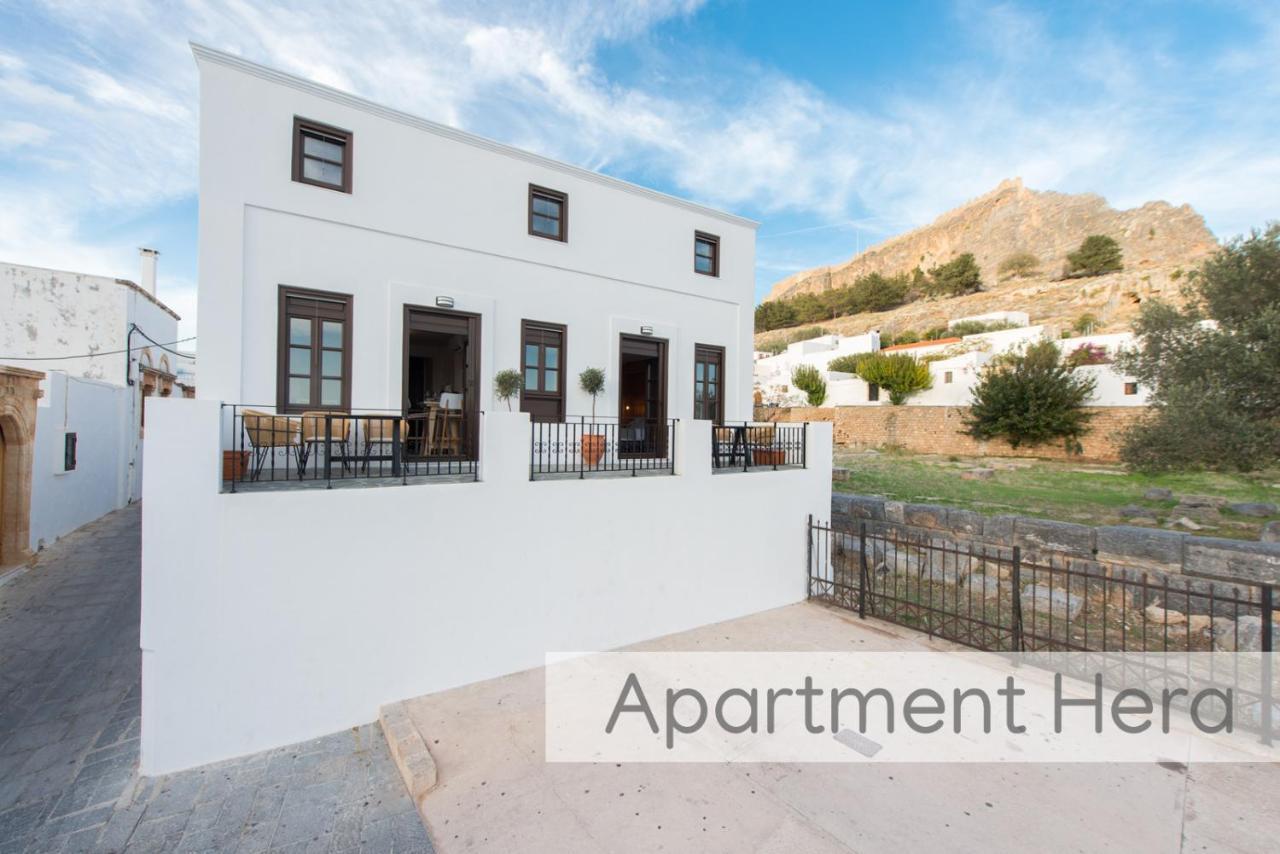 Lindos Amphitheater Villas And Apartments ภายนอก รูปภาพ