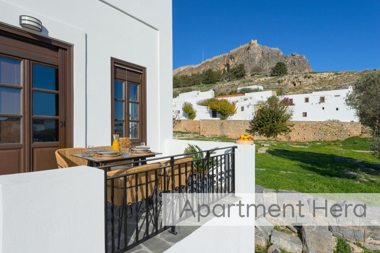 Lindos Amphitheater Villas And Apartments ภายนอก รูปภาพ