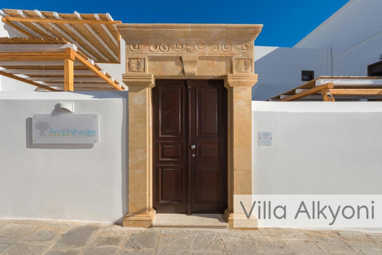 Lindos Amphitheater Villas And Apartments ภายนอก รูปภาพ