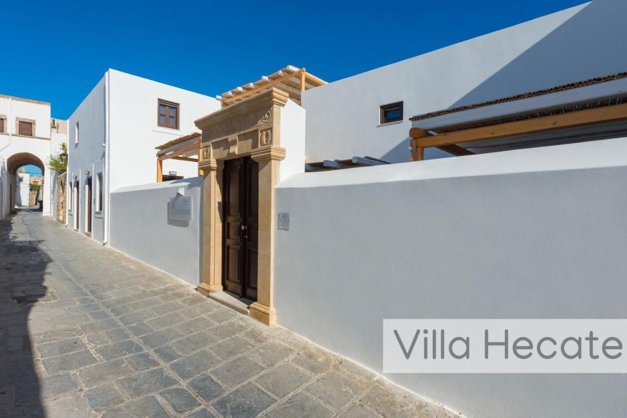 Lindos Amphitheater Villas And Apartments ภายนอก รูปภาพ